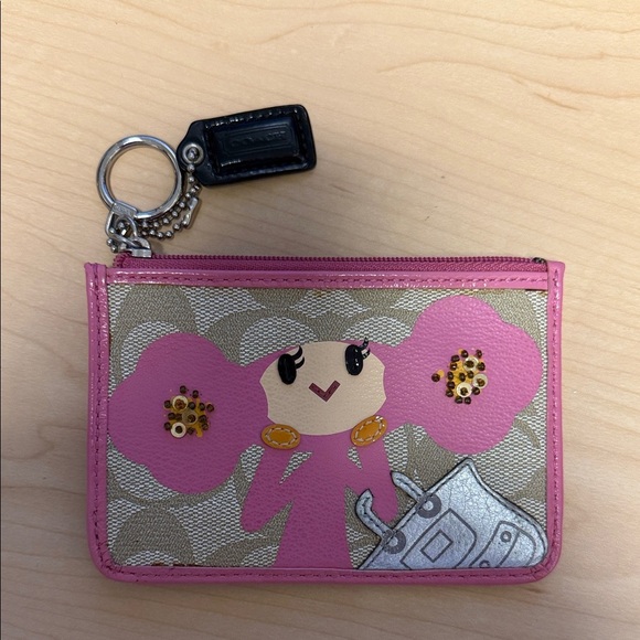 Coach Poppy Pink Vintage y2k Wallet - Picture 1 of 8